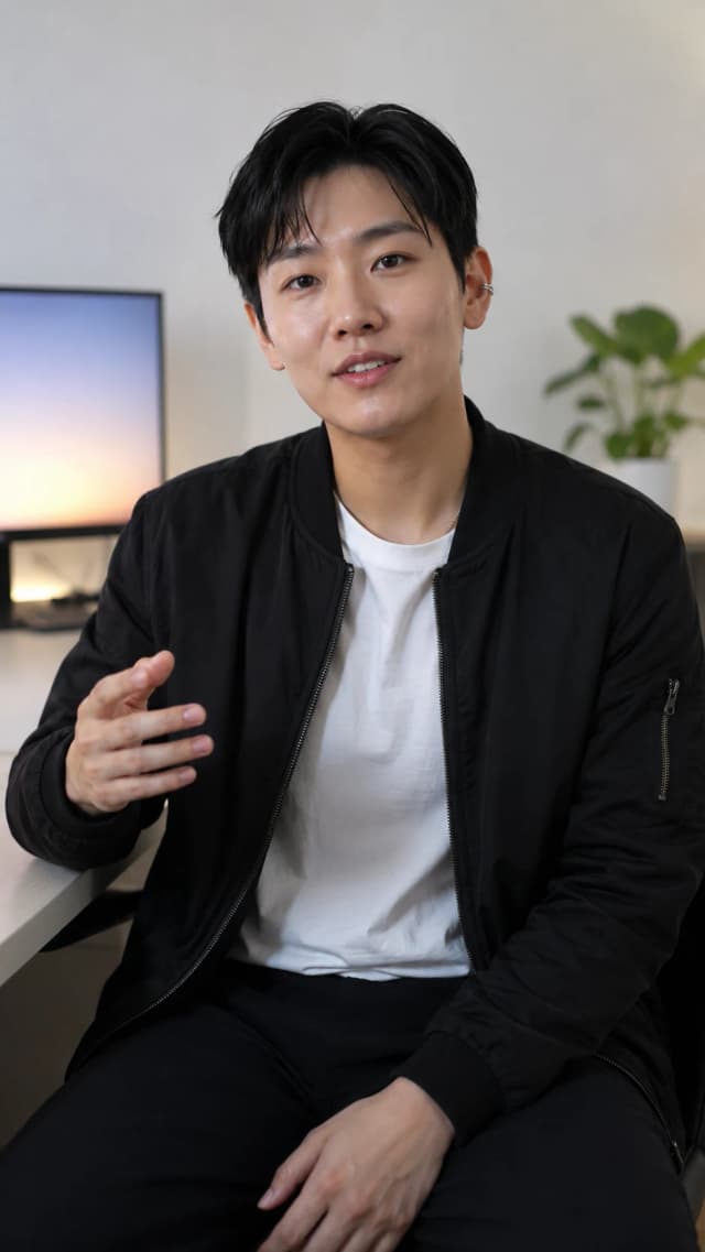 East Asian Androgynous Tech Creator
