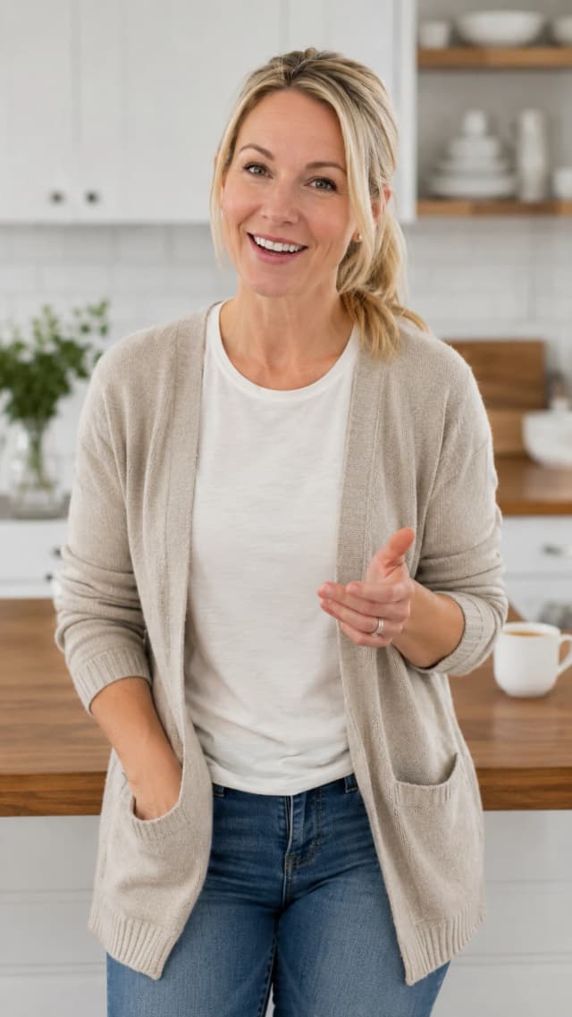 White Mom Lifestyle Creator