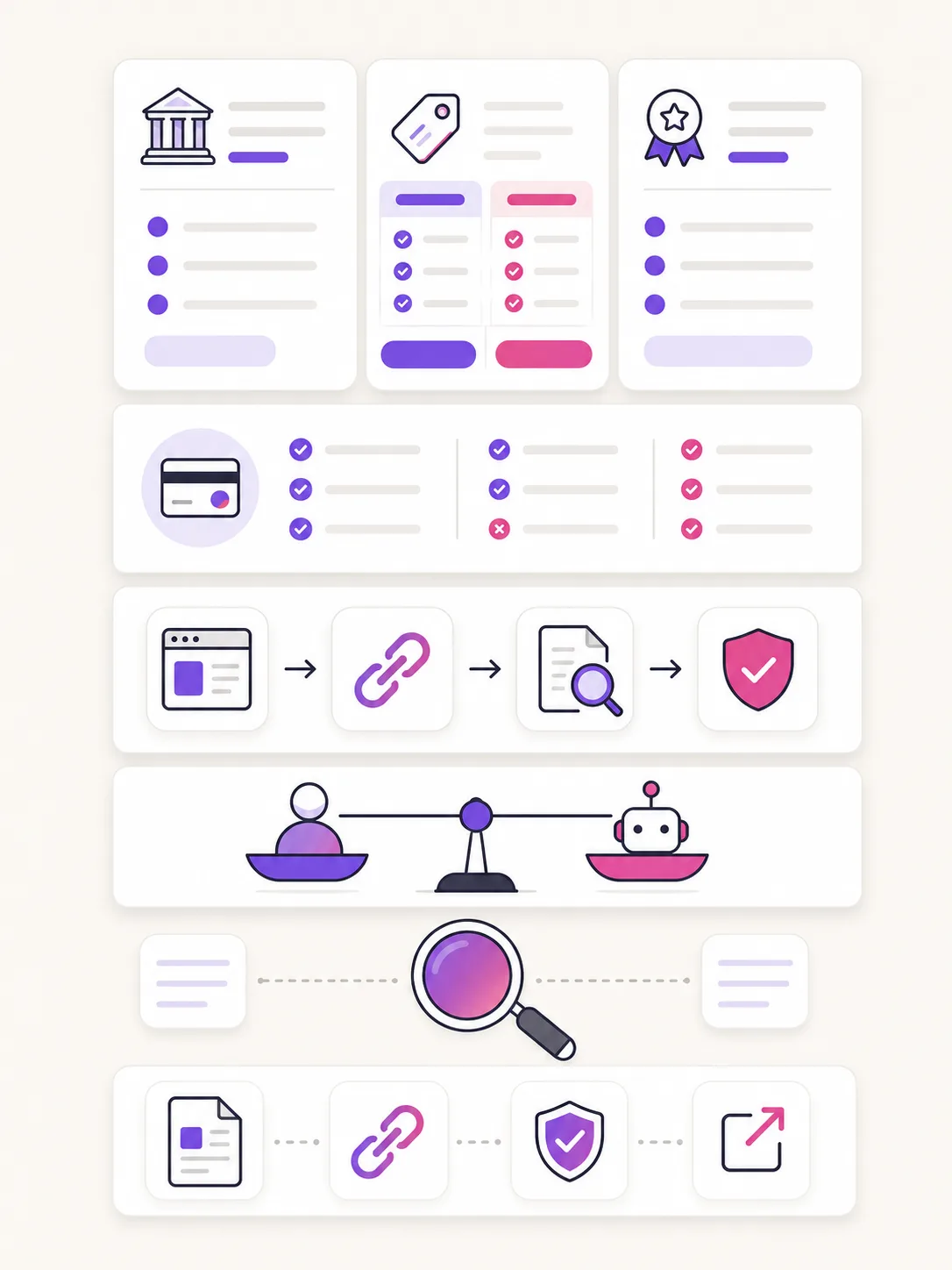 Illustration of feature, pricing, and workflow evidence for a Creatify alternative