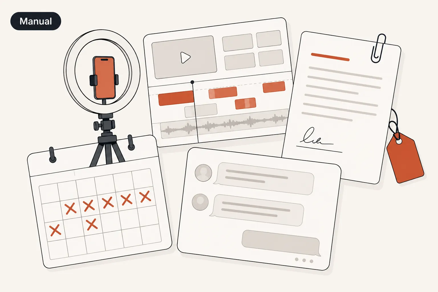 Hiring UGC creators: briefs, contracts, filming, waiting