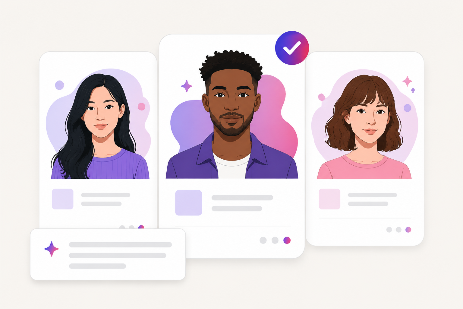 Pick your AI actor & script