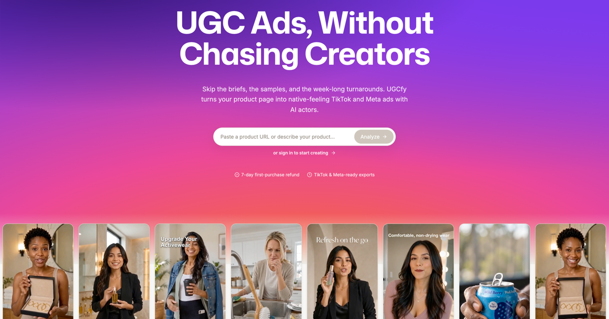 UGCfy AI screenshot 1